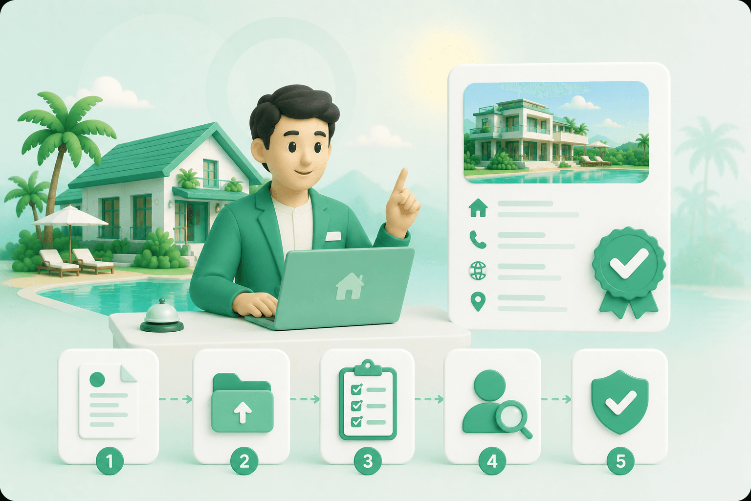 Hướng dẫn đăng ký xác minh cơ sở lưu trú trên Retrip