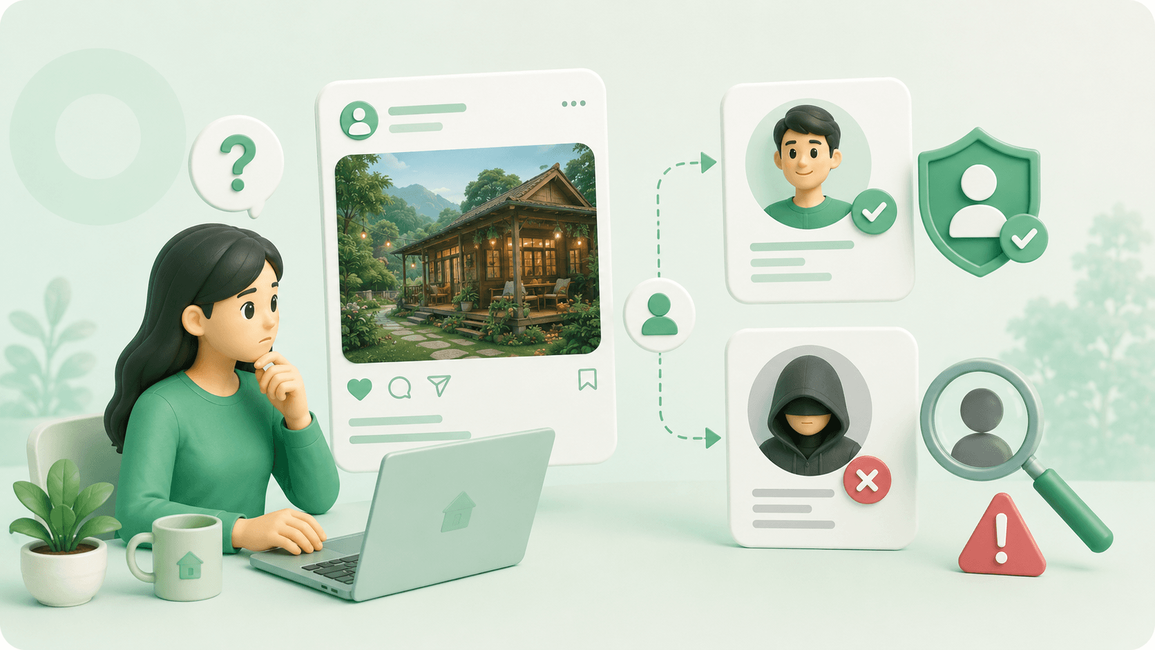 Ảnh minh họa cách kiểm tra chủ homestay hoặc khách sạn là người thật